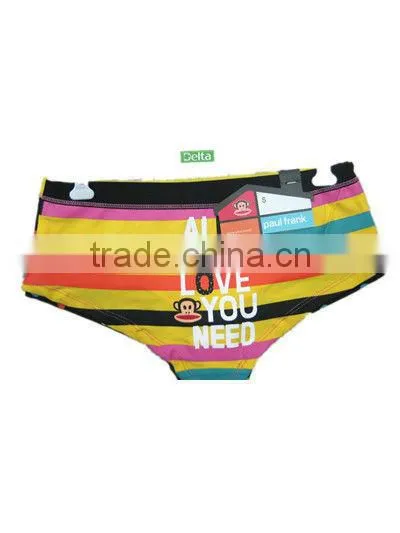 kids underwear stripe girls briefs wholesale printed kids girls briefs