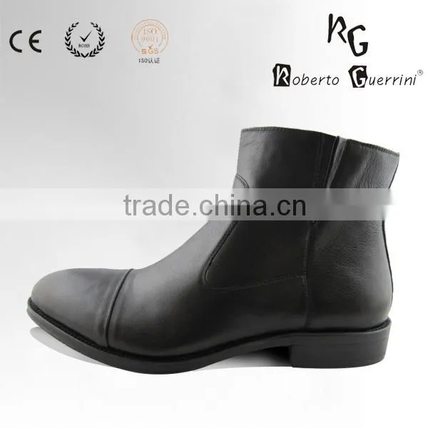 Italy Design Genuine Leather Boots for Men