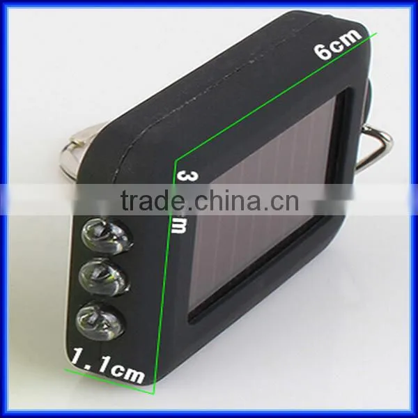New design solar key ring lamp/solar keyring lamp/key ring lamp