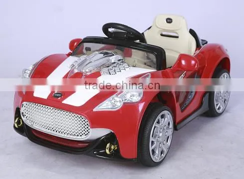 electric sports car, 6V or 12V Style Ride On Car With Remote & MP3 Blue