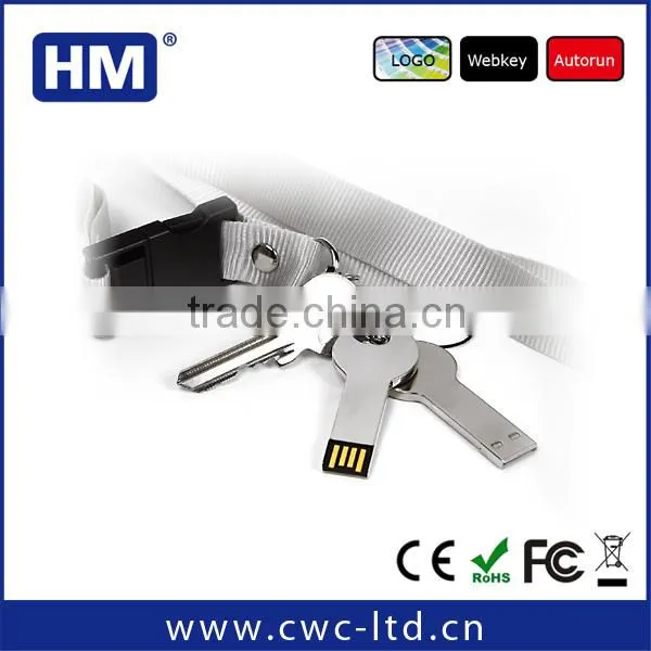 bulk cheap logo solution metal key shape usb flash drives promotion gift mini usb flash drives