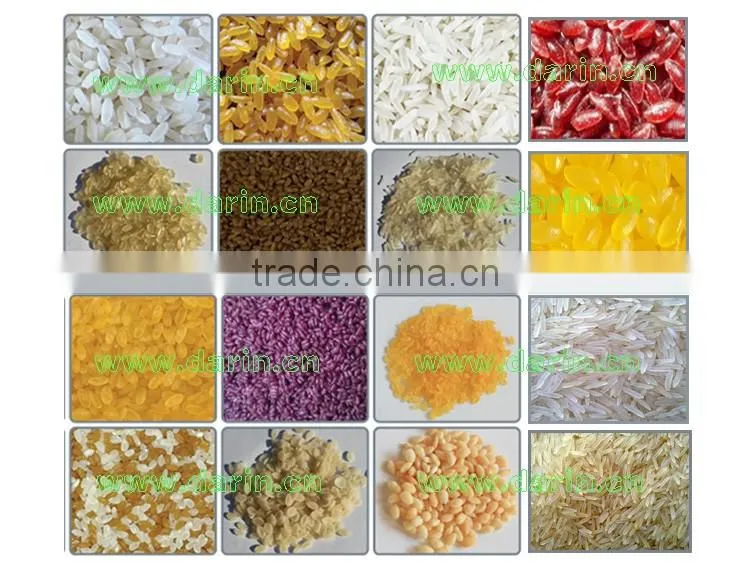 Extrusion nutrition rice processing line