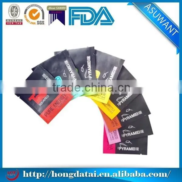 high moisture proof food grade plastic packs for tea