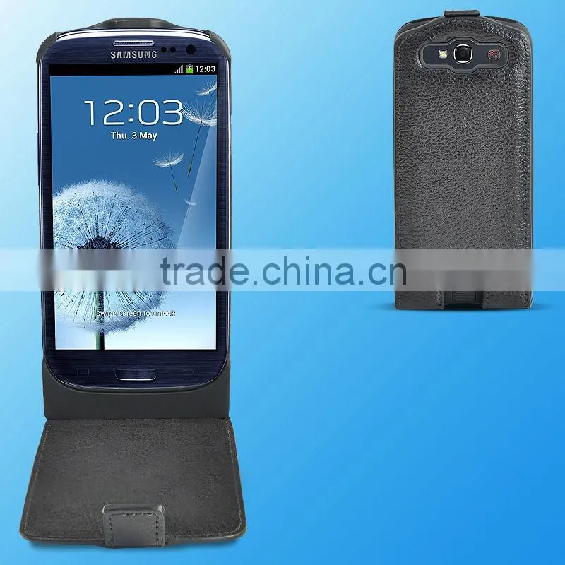 2100 MAH leather battery charger for samsung i9300
