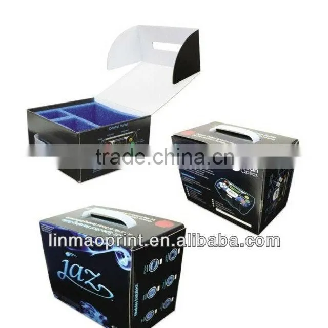 Eco-friendly custom packaging and printing corrugated paper tea box, food box, electronic product protective box