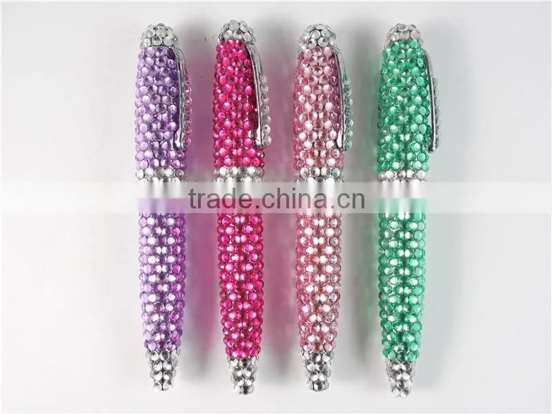 Dazzle Dimonds Wrapped Mini Pen Metal Rhinestone
