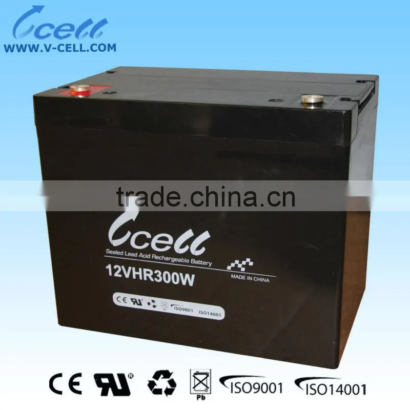 12V 300W High rate ups battery