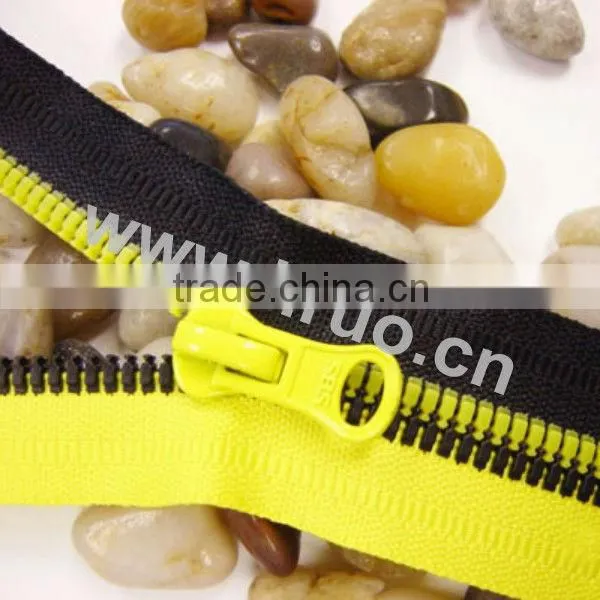 Multicolor Teeth Zipper,Autolock slider