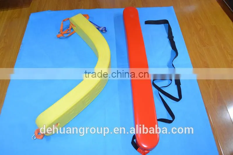 Orange yellow red Rescue tube