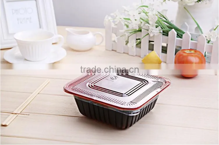 Colorful and environmental protection plastic packaging use for packing food