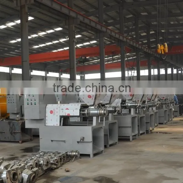 cold cotton seeds oil press, oil expeller, oil extraction machine from Dingsheng