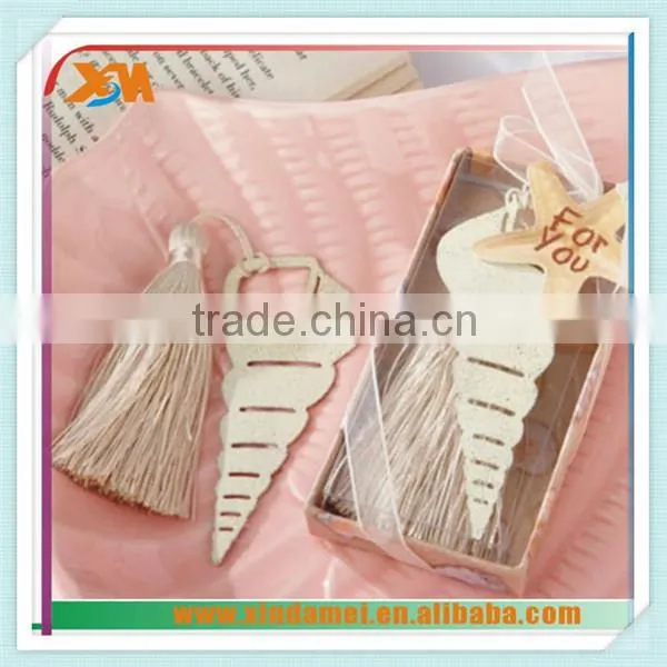 personalized brown elephant print bookmarks (xdm-bk242)