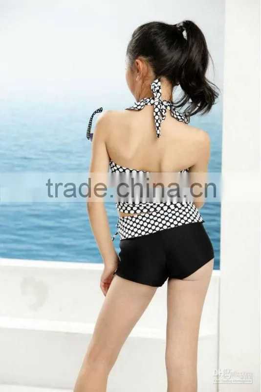 ruffle high quality 2011 sexy kids girls swimwear