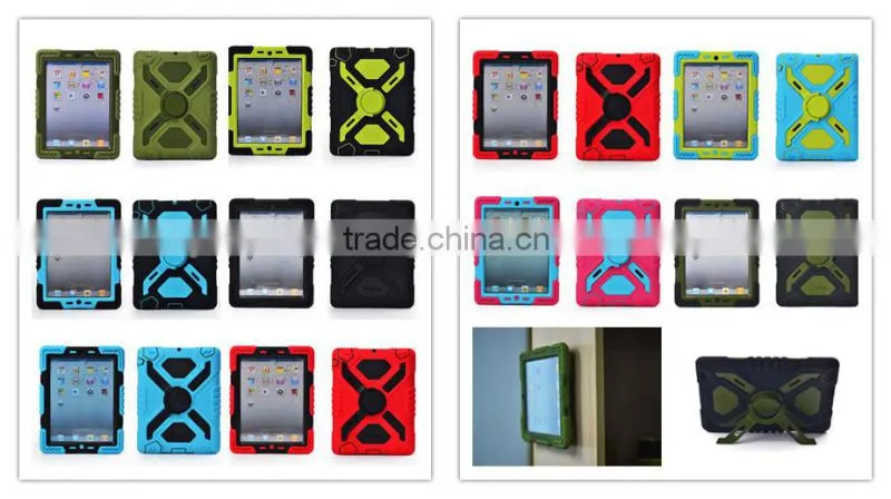 Shockproof case for ipad, high quality tablet case, for ipad case
