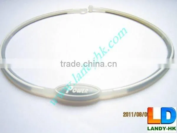 Silicone Power Energy Balance Necklace, Fatigue Release