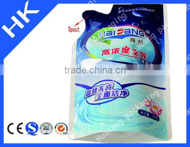 Side Gusset Shampoo / Foam Soap Spout Bag