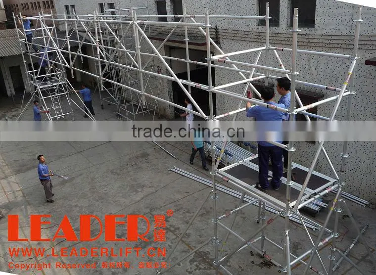 Aluminum mobile Scaffolding
