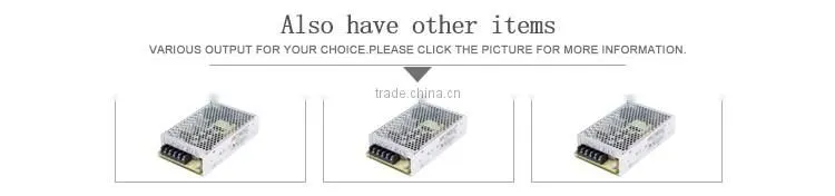 Mean well 100w 12v switching power supply with two years warranty