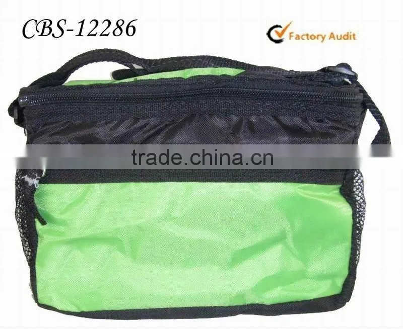 2013 Cooler bag blue lunch bag with bottle holder