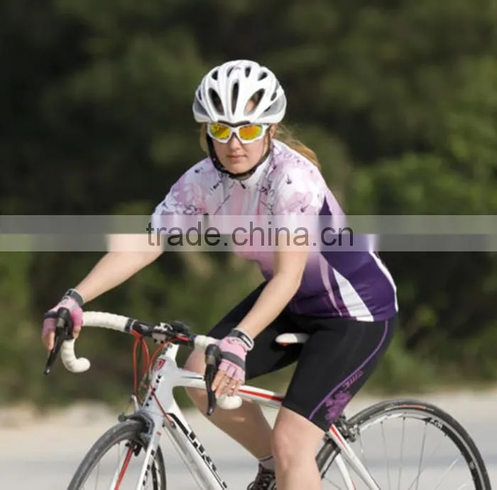 Purple Custom-Made Cycling Shirts Sport Top Wear