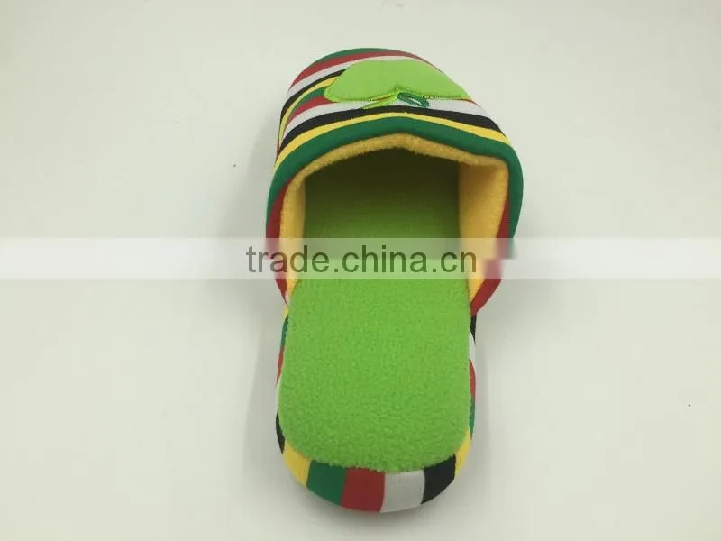Winter Lady Shoes Low Price Indoor Slipper With Suede Apple