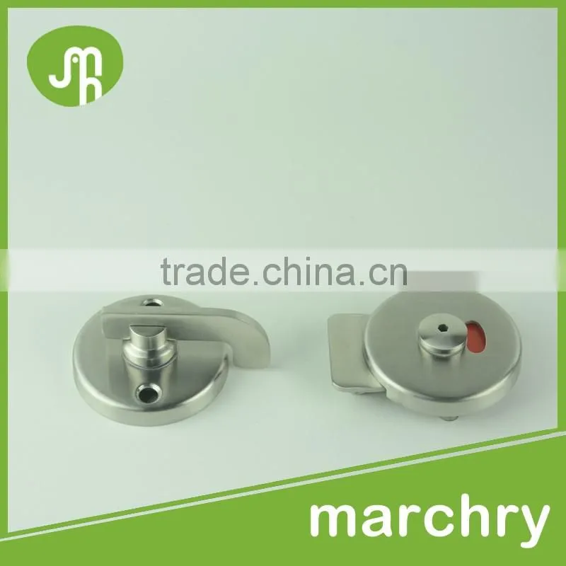 stainless steel bathroom door indicator lock