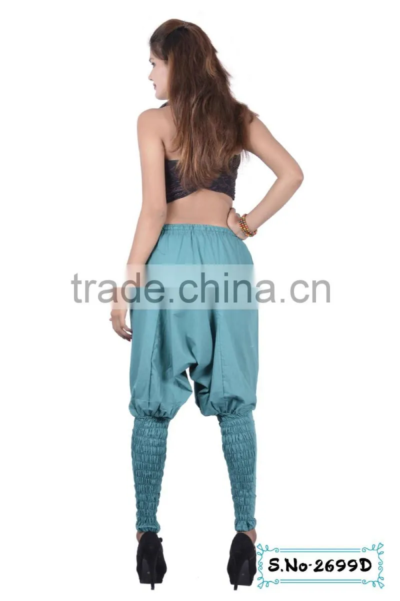 2699D Harem pants Cotton Alibaba Pants alibaba afghani pantalone pants trouser causal wear trousers