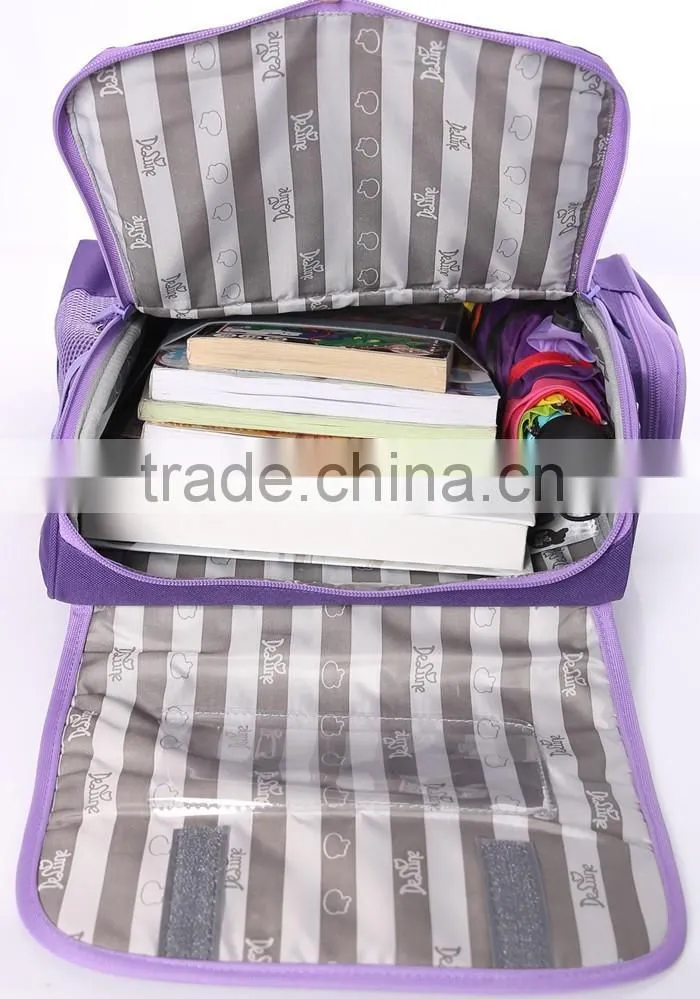 Wholesale girls school backpack cheap primary school bag