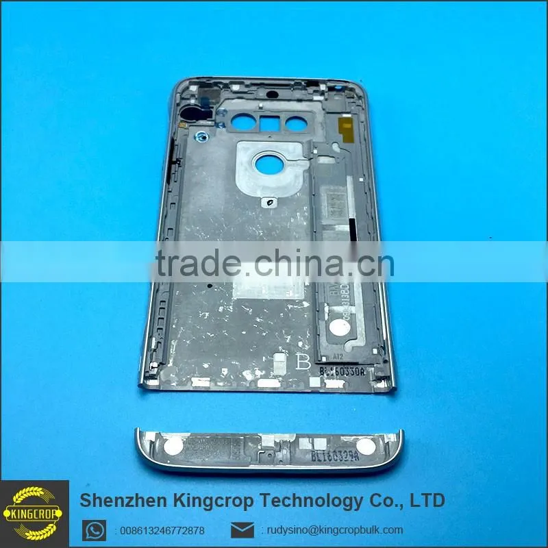 100% Original Sliver Back Battery Door Cover Housing For LG G5 H850 H840 F700 VS987 Us992