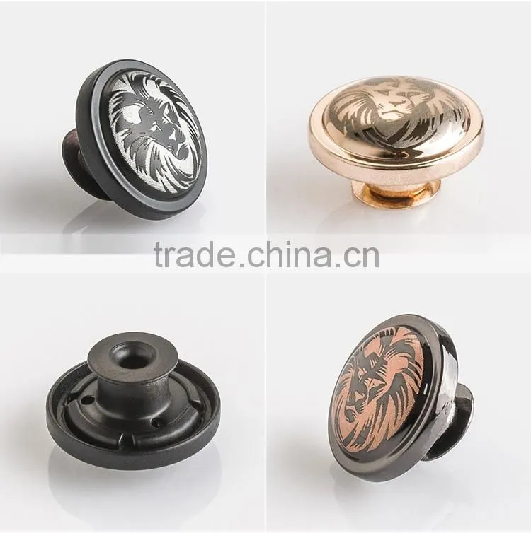 Fashion button maker buttons custom metal button