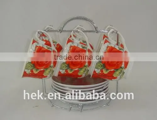 bulk ceramic porcelain tea cup and saucer sets