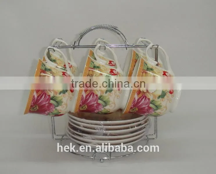 high quality cup and saucer ,handle mug ,tea cup and saucer for sale