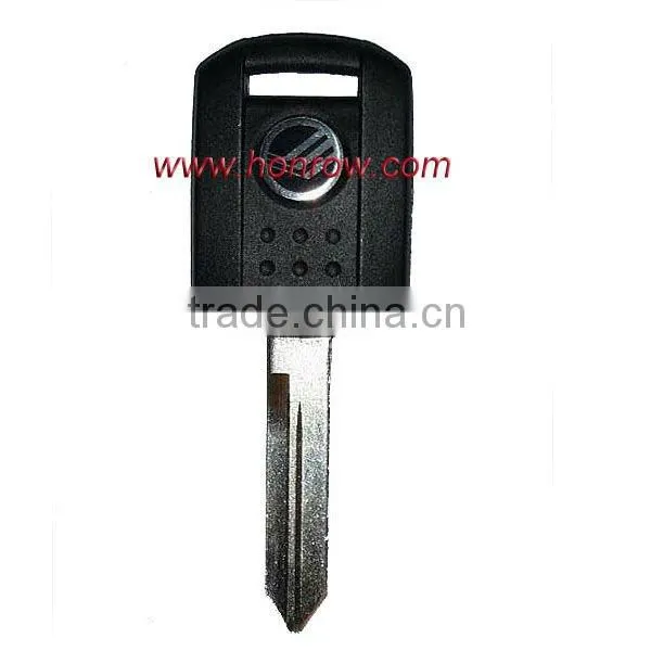 Ford Mercury Transponder key with 4D60 chip, ford focus transponder key