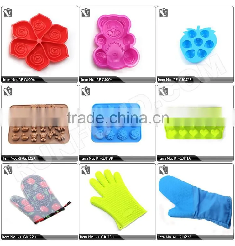 Round Non-slip, Flexible, Durable, Heat Resistant Hot Pads for Kitchen