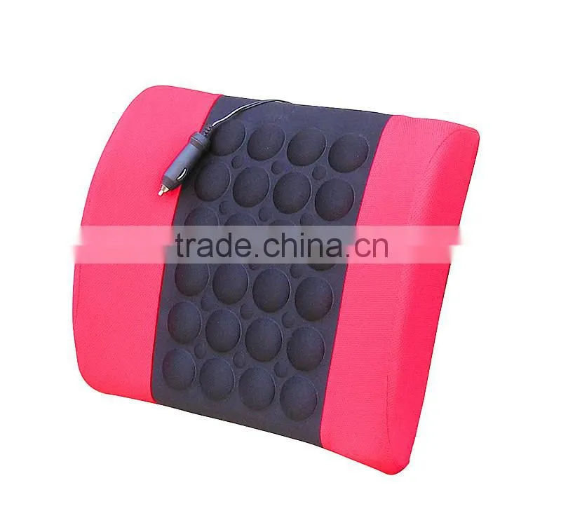 Memory foam massage lumbar car support cushion, traval car cushion