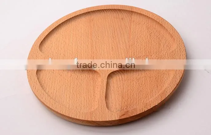 wood cheap small tray for food