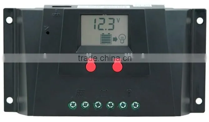 10A 20A 12V 24V Auto PWM Solar Controller WP20D with USB and LCD