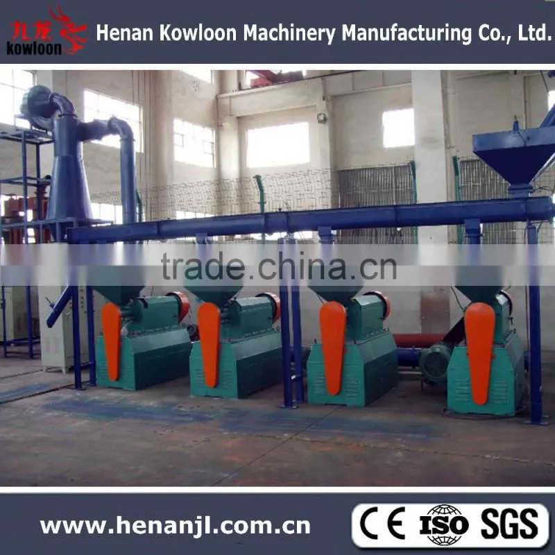 rubber machine crusher/tyre rubber crusher