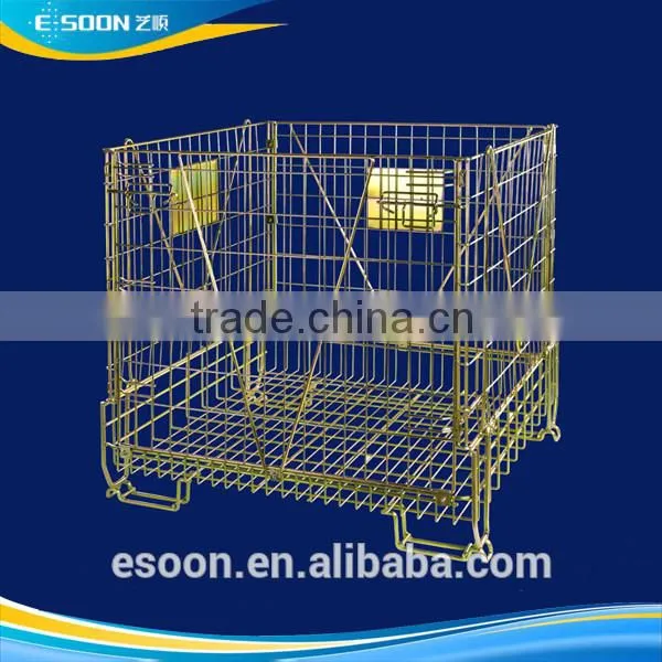 Metal box container wheel storage tank