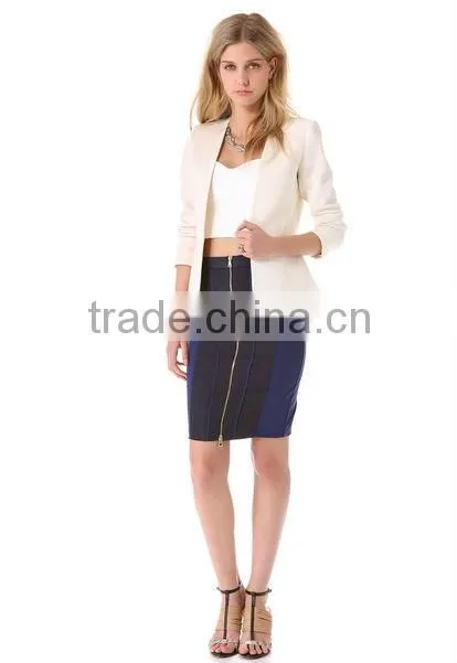 Korean Fashion Varsity Baseball Long Sleeve Jacket for Woman