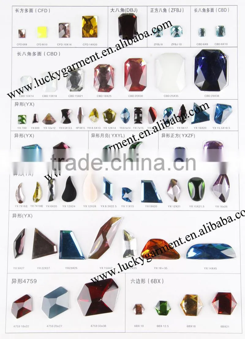 FREE SHIPPING 2015 NEWEST!! LUCKY highest quality flat back sew-on resin epoxy mosha effect