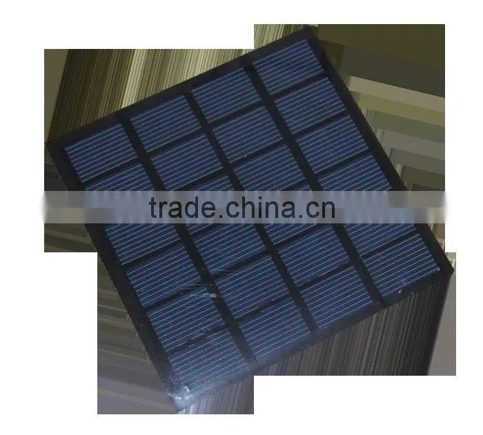 PET laminated 1.5W 6V 200mA solar panel