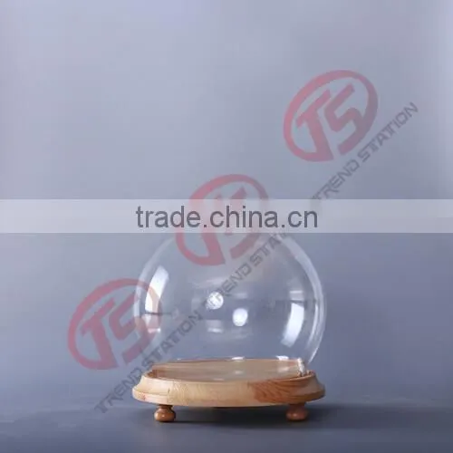 wholesale decorative ball clear glass dome
