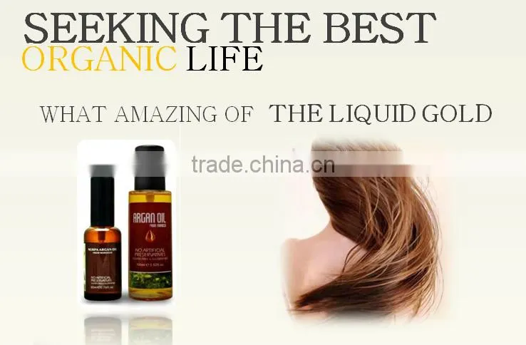 NUSPA Argan Oil Silky Moisture Shampoo from wholesale GMPC manufacture 400ML 1000ML