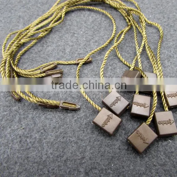 Brown Suger Color Polyester Plastic String For Garment