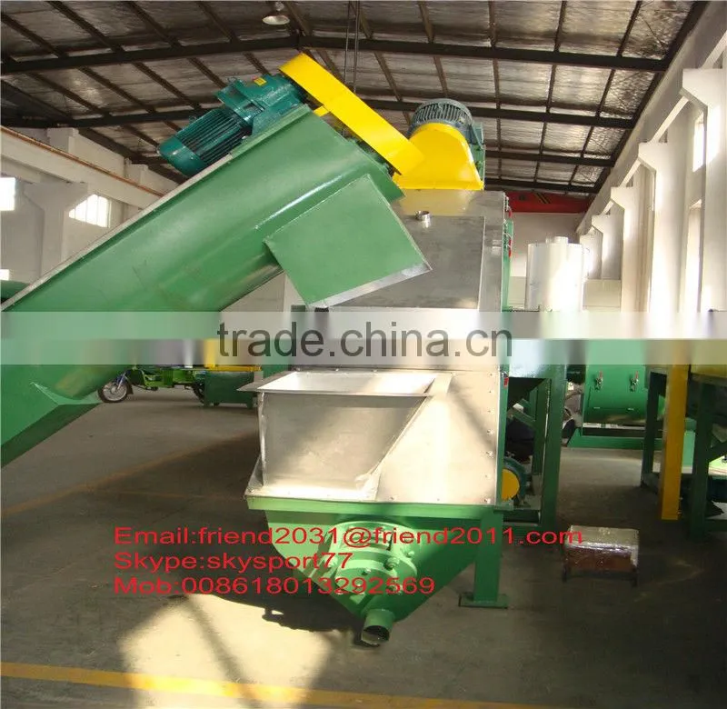 Waste plastic PE PP film washing line/recycling machinery