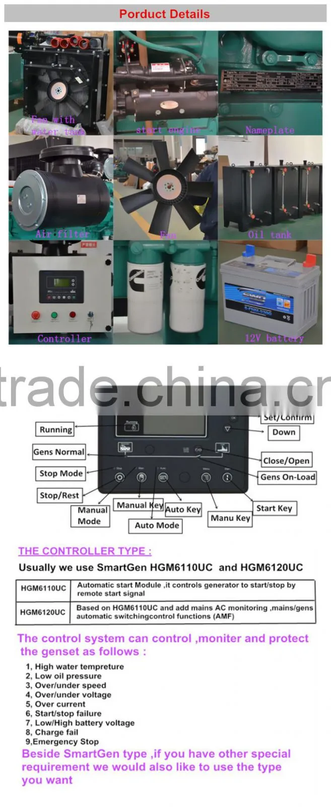 150kw hot supply volvo diesel generator price