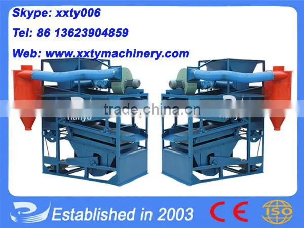 Tianyu HYL-3 dustless cleaning machine for nut with gravity platform accept Paypal