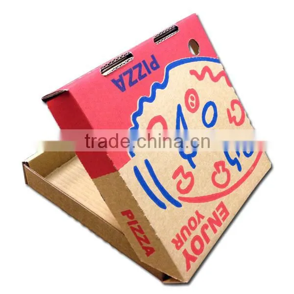 custom 6-18'' pizza box/excellent printed pizza box from China