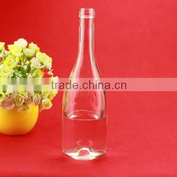 popularity cheap frosted vit bottles 700ml botellas de vidrio licores 750 ml cork glass bottle 700ml